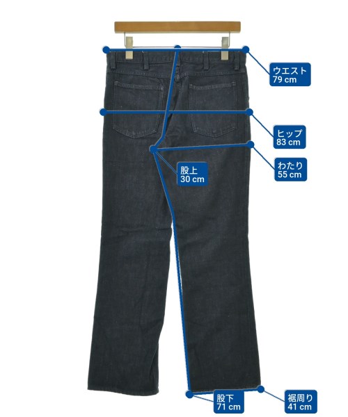 kolor（カラー）デニムパンツ 紺 サイズ:1(S位) メンズ/2200657796099