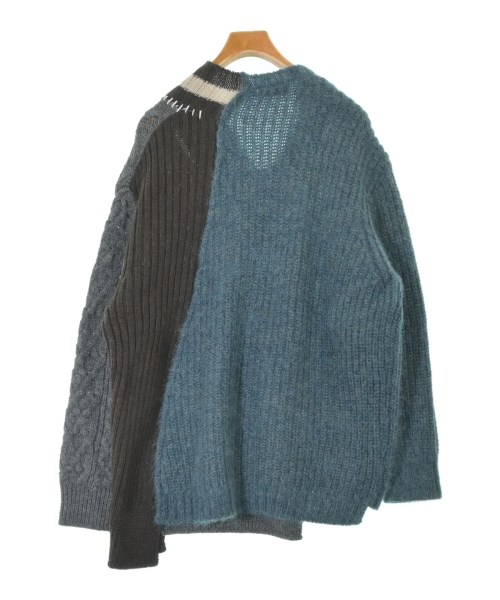 kolor（カラー）ニット・セーター 青 サイズ:3(L位) メンズ/2200657207052