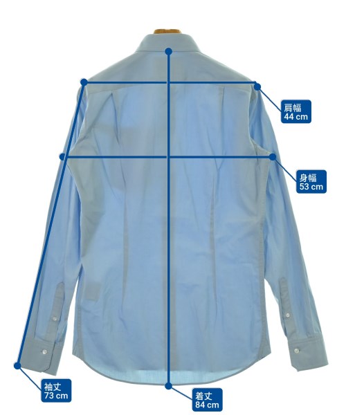 kolor（カラー）カジュアルシャツ 青 サイズ:3(M位) メンズ/2200657207090