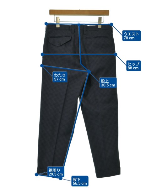 kolor（カラー）スラックス 紺 サイズ:2(M位) メンズ/2200656984084