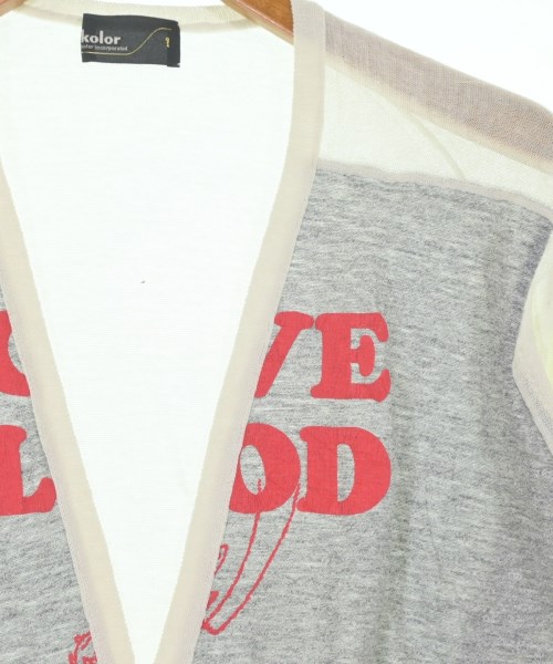 kolor（カラー）カーディガン グレー サイズ:1(S位) メンズ/2200657132194