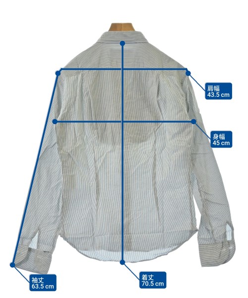 kolor（カラー）カジュアルシャツ グレー サイズ:1(S位) メンズ/2200657132521