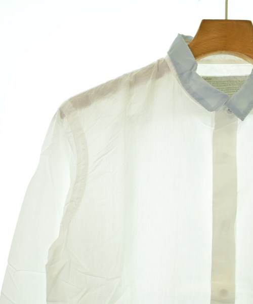 kolor（カラー）カジュアルシャツ 白 サイズ:1(S位) メンズ/2200657132552