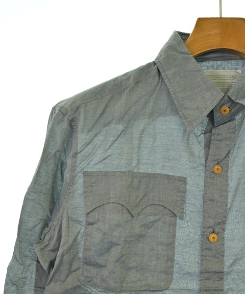 kolor（カラー）カジュアルシャツ 青 サイズ:1(S位) メンズ/2200657132569