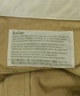 kolor（カラー）カジュアルシャツ ベージュ サイズ:1(S位) メンズ/2200657132590