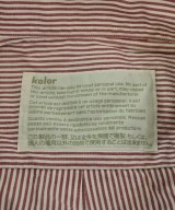 kolor（カラー）カジュアルシャツ 赤 サイズ:1(S位) メンズ/2200657132606