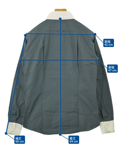 kolor（カラー）カジュアルシャツ 緑 サイズ:1(S位) メンズ/2200657132620