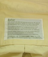 kolor（カラー）カジュアルシャツ 黄 サイズ:1(S位) メンズ/2200657132644