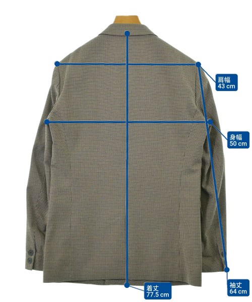 kolor（カラー）テーラードジャケット ベージュ サイズ:2(M位) メンズ/2200660467047