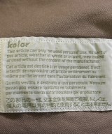 kolor（カラー）スラックス 茶 サイズ:1(S位) メンズ/2200660467054