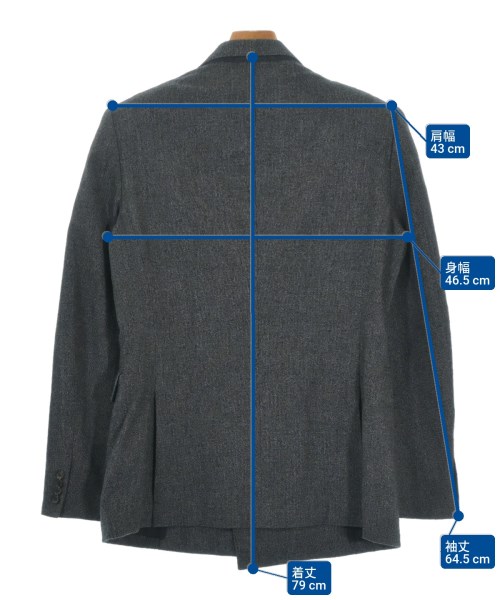 kolor（カラー）カジュアルジャケット 黒 サイズ:1(S位) メンズ/2200661461013