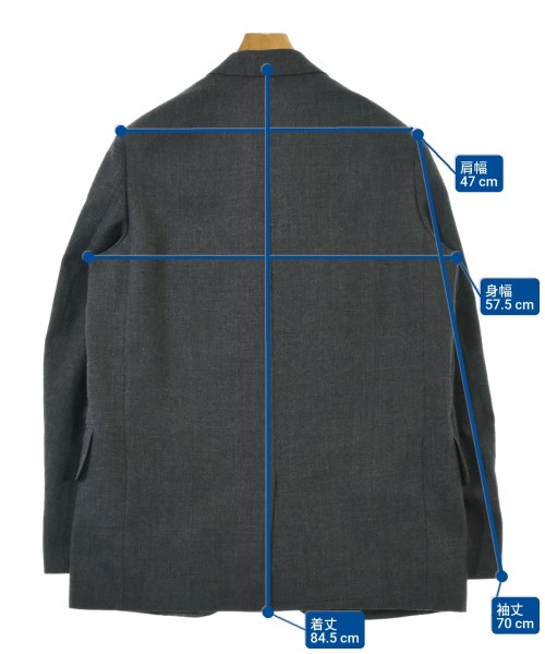 kolor（カラー）ジャケット グレー サイズ:2(M位) メンズ/2200661910061