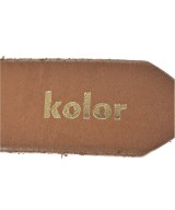 kolor（カラー）ベルト ベージュ サイズ:- メンズ/2200711745162