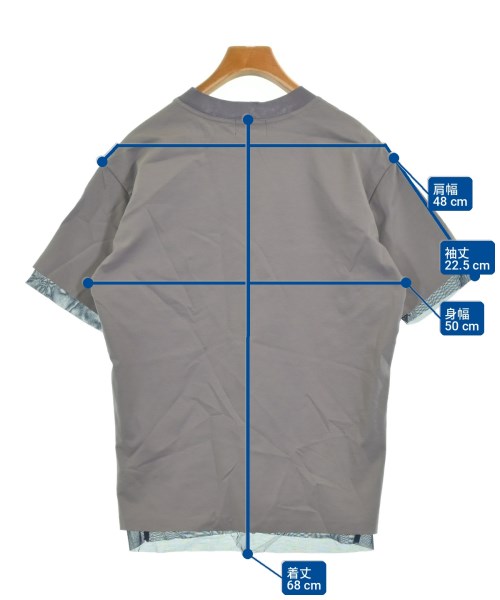 kolor（カラー）Tシャツ・カットソー グレー サイズ:2(M位) メンズ/2200715483060