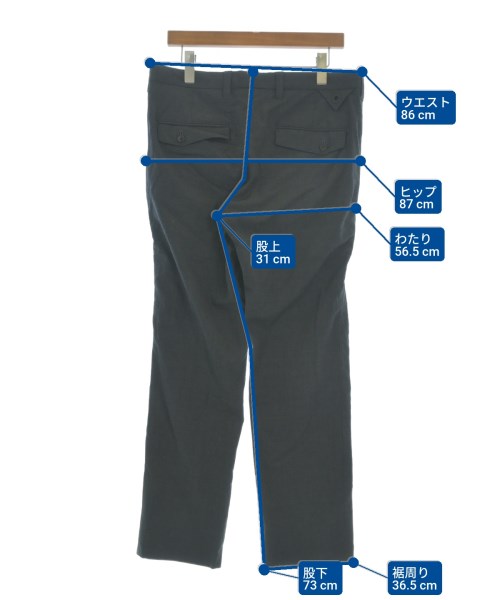 kolor（カラー）スラックス グレー サイズ:2(M位) メンズ/2200636883147