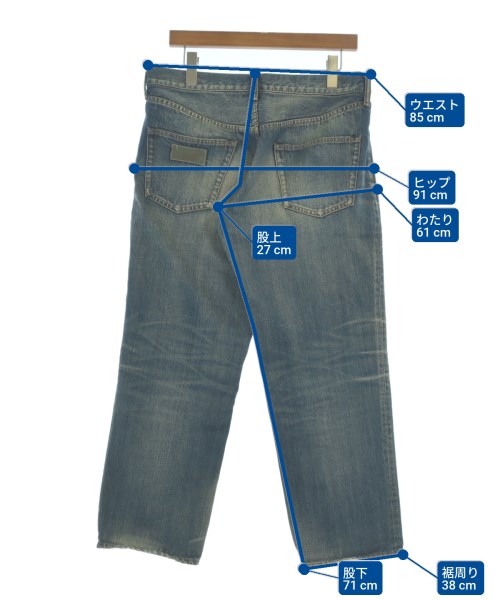 kolor（カラー）デニムパンツ 青 サイズ:3(L位) メンズ/2200649186389