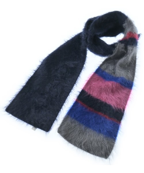 kolor(カラー)マフラー 紺 サイズ:F/2200650356023