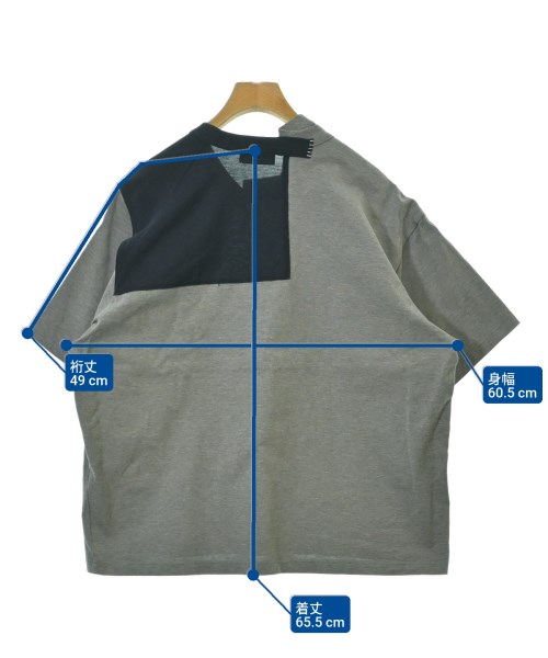 kolor（カラー）Tシャツ・カットソー グレー サイズ:3(L位) メンズ/2200650341074