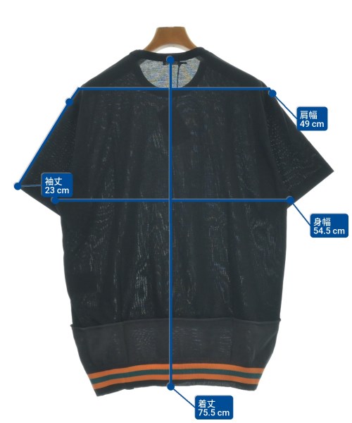 kolor（カラー）Tシャツ・カットソー 黒 サイズ:2(M位) メンズ/2200649618156