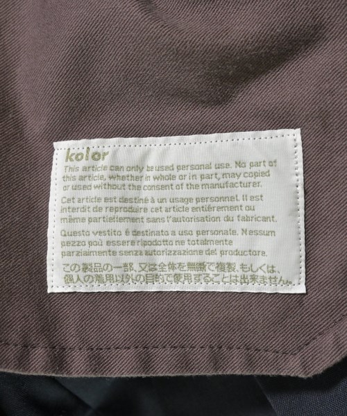 kolor（カラー）クロップドパンツ 紺 サイズ:1(S位) メンズ/2200641808050