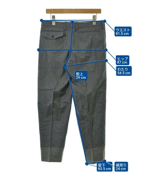 kolor（カラー）スラックス グレー サイズ:2(M位) メンズ/2200650468023