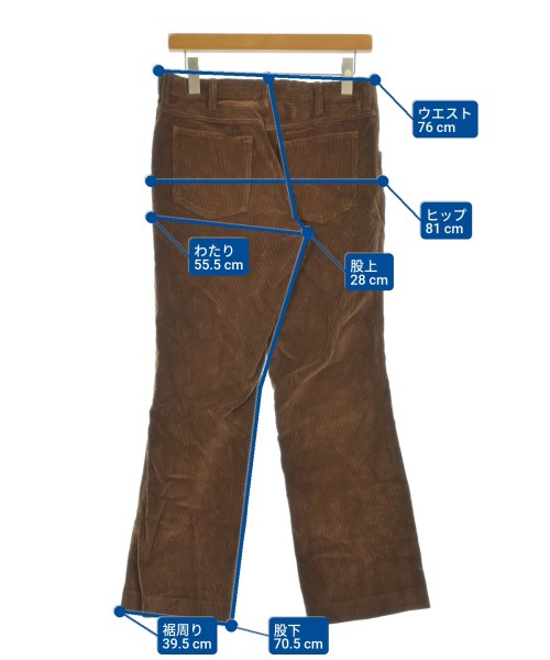 kolor（カラー）その他 茶 サイズ:1(S位) メンズ/2200644099103