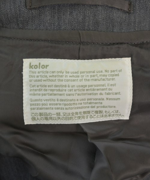 kolor（カラー）その他 グレー サイズ:1(S位) メンズ/2200653624013
