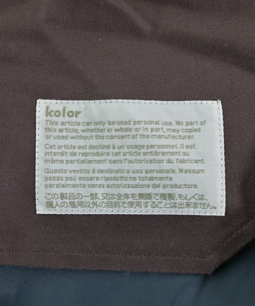 kolor（カラー）その他 オレンジ サイズ:1(S位) メンズ/2200653472041