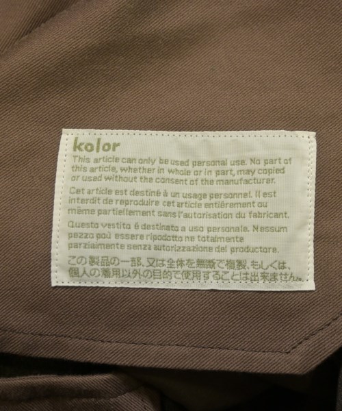 kolor（カラー）その他 カーキ サイズ:1(S位) メンズ/2200653472058