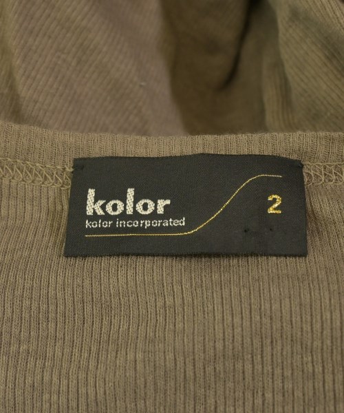 kolor（カラー）タンクトップ 茶 サイズ:2(M位) メンズ/2200702042508