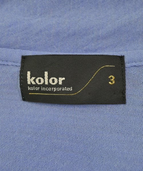 kolor（カラー）カーディガン 青 サイズ:3(L位) メンズ/2200702147548