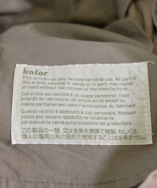kolor（カラー）その他 ベージュ サイズ:1(S位) メンズ/2200701467098