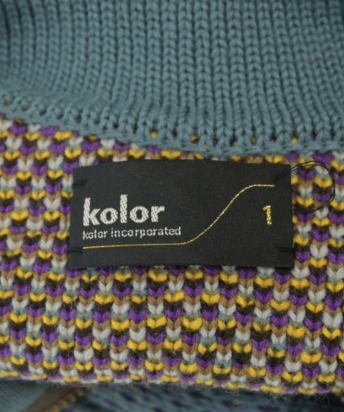 kolor（カラー）ニット・セーター 青 サイズ:1(S位) メンズ/2200704956018