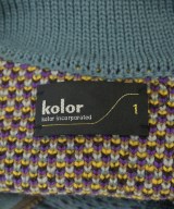 kolor（カラー）ニット・セーター 青 サイズ:1(S位) メンズ/2200704956018