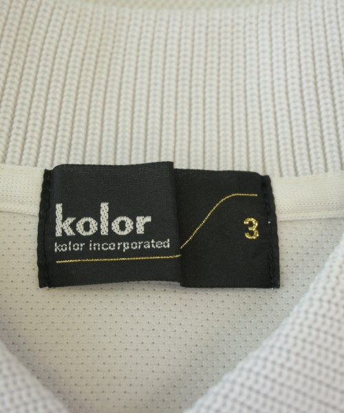 kolor（カラー）Tシャツ・カットソー 白 サイズ:3(L位) メンズ/2200705157087