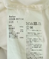 kolor（カラー）カジュアルシャツ 白 サイズ:1(S位) メンズ/2200705612043