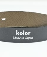 kolor（カラー）ベルト ベージュ サイズ:- メンズ/2200704715882