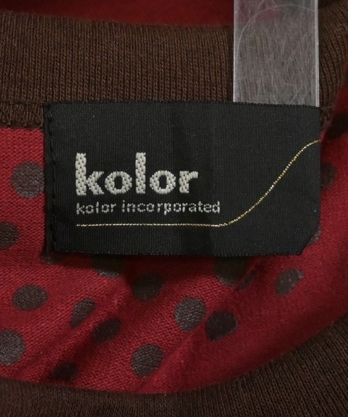kolor（カラー）Tシャツ・カットソー 赤 サイズ:2(M位) メンズ/2200706049015