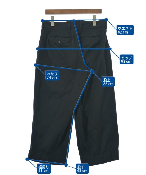 kolor（カラー）チノパン 黒 サイズ:1(S位) メンズ/2200664360061