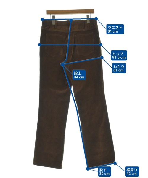 kolor（カラー）チノパン 茶 サイズ:3(L位) メンズ/2200661827192