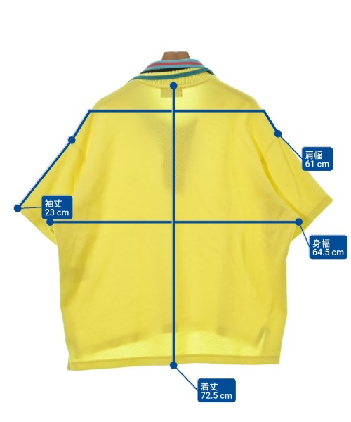 kolor（カラー）Tシャツ・カットソー 黄 サイズ:1(S位) メンズ/2200665224034