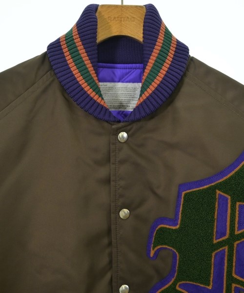 kolor（カラー）スタジャン 茶 サイズ:2(M位) メンズ/2200668238021