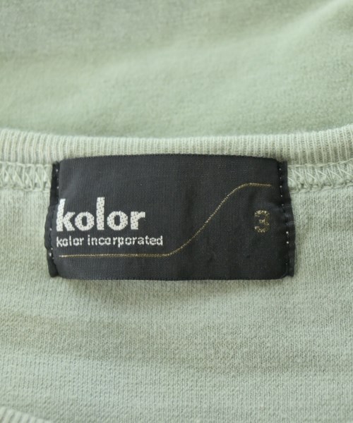 kolor（カラー）Tシャツ・カットソー 緑 サイズ:3(L位) メンズ/2200668800112