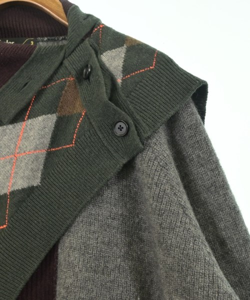 kolor（カラー）ニット・セーター グレー サイズ:3(L位) メンズ/2200670500086