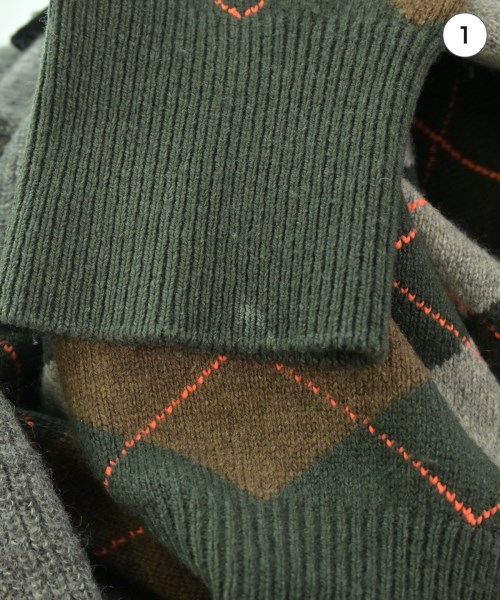 kolor（カラー）ニット・セーター グレー サイズ:3(L位) メンズ/2200670500086