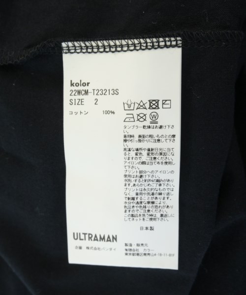 kolor（カラー）Tシャツ・カットソー 黒 サイズ:2(M位) メンズ/2200729741026
