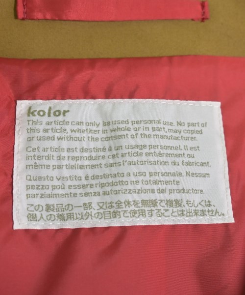 kolor（カラー）その他 ベージュ サイズ:1(S位) メンズ/2200737434224