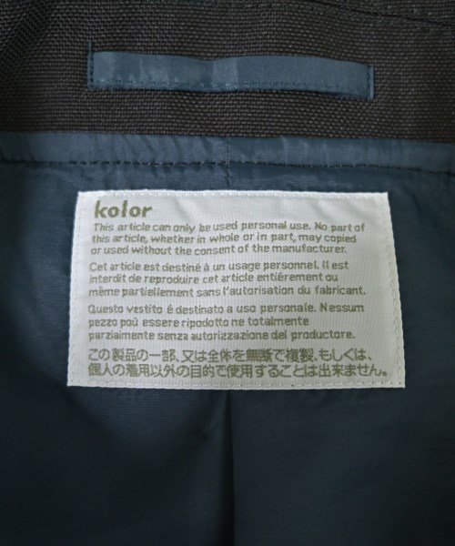 kolor（カラー）ステンカラーコート 黒 サイズ:1(S位) メンズ/2200737434279