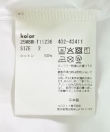 kolor（カラー）Tシャツ・カットソー 白 サイズ:2(M位) メンズ/2200720128031