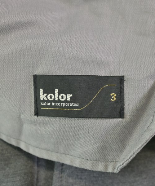 kolor（カラー）デニムパンツ グレー サイズ:3(L位) メンズ/2200720128062